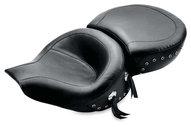 Picture of Mustang Motorcycle MMP 1 Piece Black Pearls One-Piece Motorcycle Seats - 75457