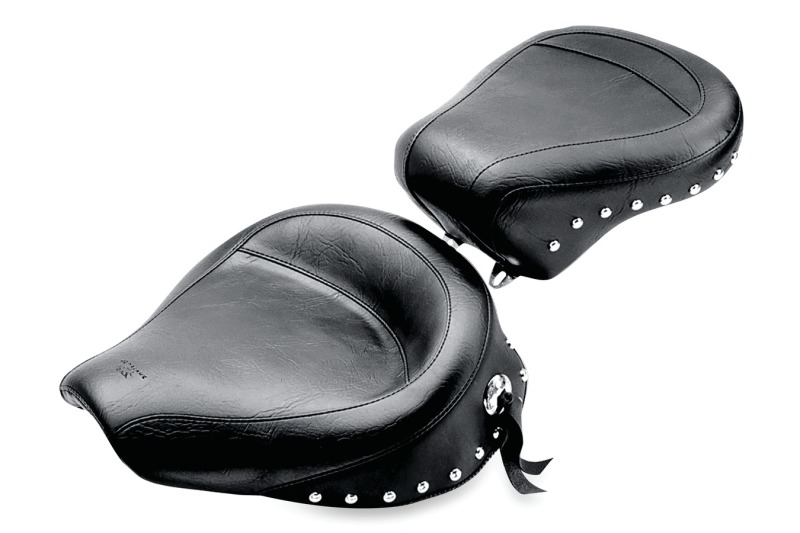 Picture of Mustang Motorcycle MMP Passenger Studs Passenger Motorcycle Seats - 75474