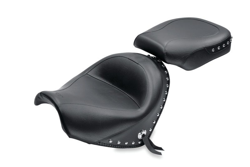 Picture of Mustang Motorcycle MMP 2 Piece Studs Two-Piece Motorcycle Seats - 76060