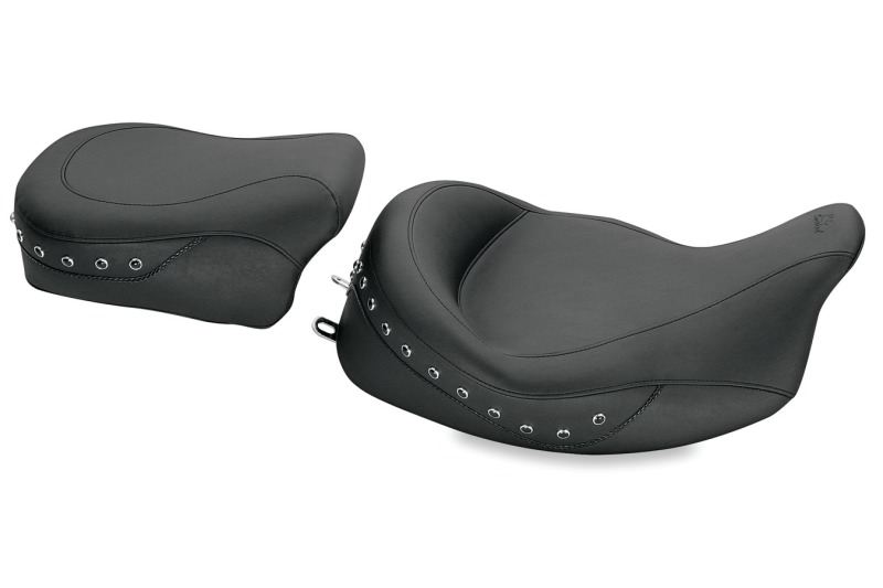 Picture of Mustang Motorcycle MMP Solo Black Pearls Solo Motorcycle Seats - 76069