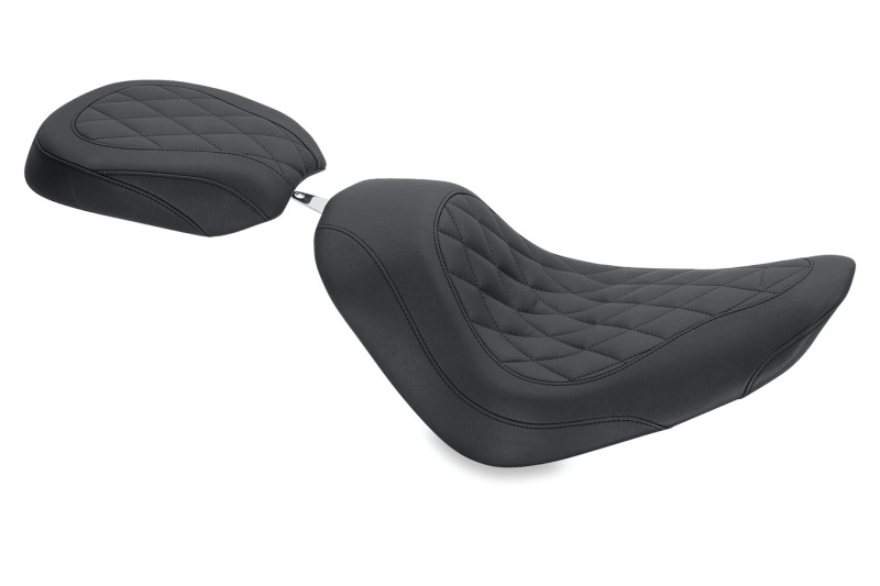Picture of Mustang Motorcycle MMP Solo Diamond Solo Motorcycle Seats - 76742