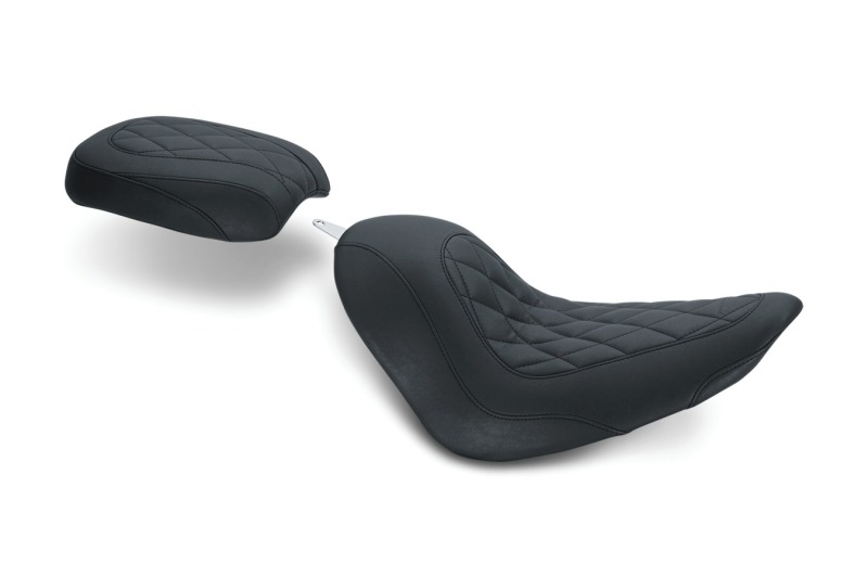 Picture of Mustang Motorcycle MMP Solo Diamond Solo Motorcycle Seats - 76784
