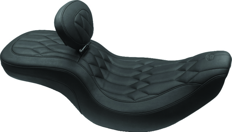 Picture of Mustang Motorcycle MMP Backrest Black Pearls - 79065