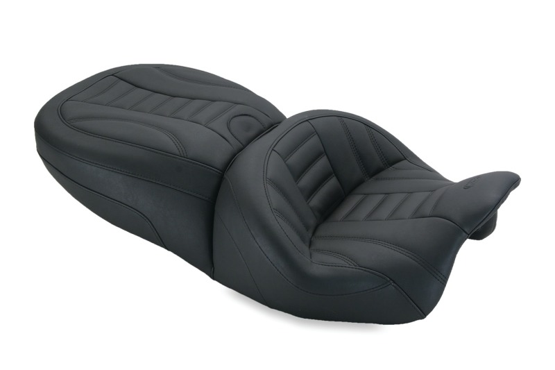 Picture of Mustang Motorcycle MMP 1 Piece Deluxe One-Piece Motorcycle Seats - 79594