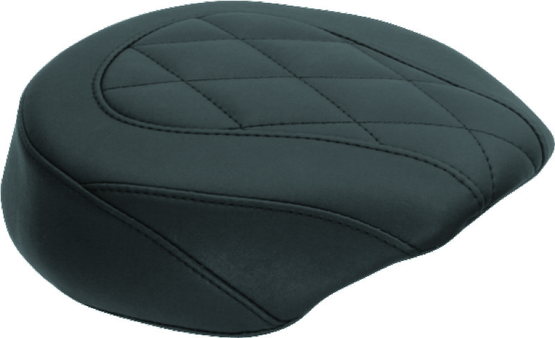 Picture of Mustang Motorcycle MMP 2 Piece Seat with Driver Backrest Original Two-Piece Motorcycle Seats - 79621