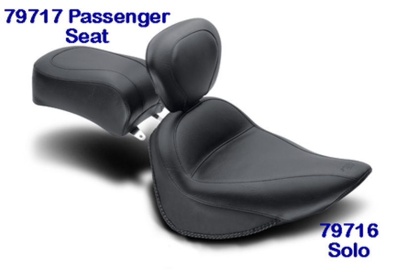 Picture of Mustang Motorcycle MMP Passenger Original Passenger Motorcycle Seats - 79717