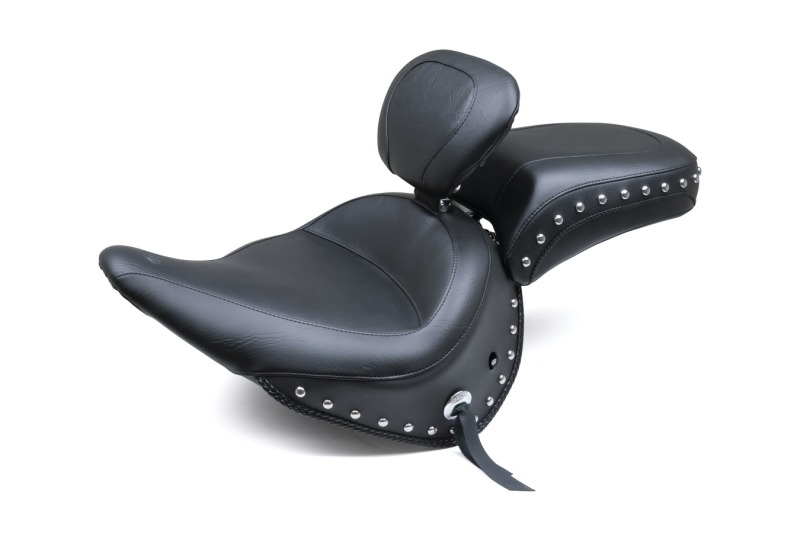 Picture of Mustang Motorcycle MMP Solo Deluxe Solo Motorcycle Seats - 79913