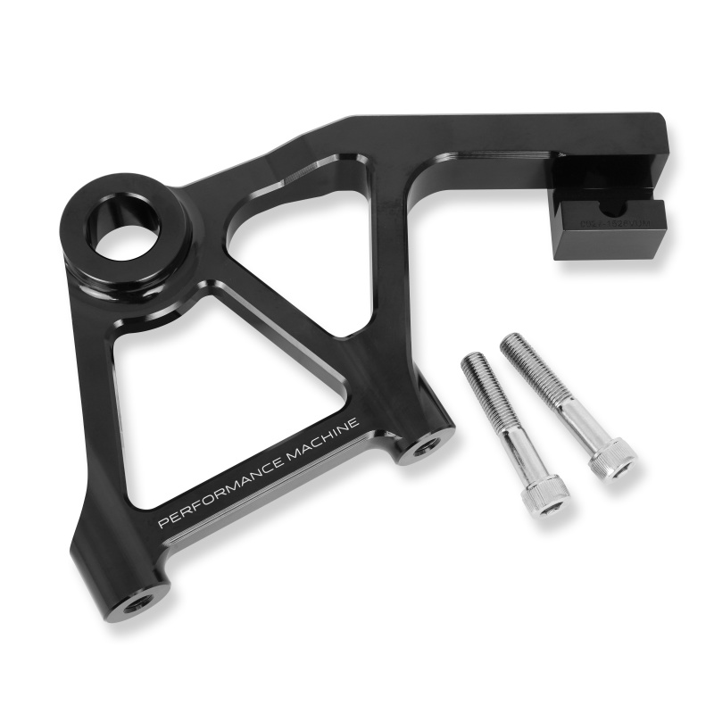 Picture of Performance Machine PFM Brake Caliper Brackets Rear Brake Adapters - 0023-1828AGNM-A-B