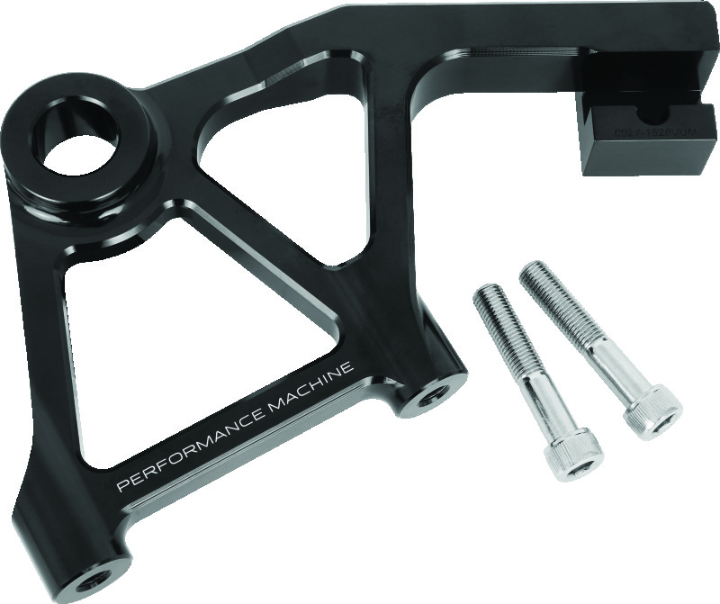 Picture of Performance Machine PFM Brake Caliper Brackets Rear Brake Adapters - 0023-1828AGNM-A-B