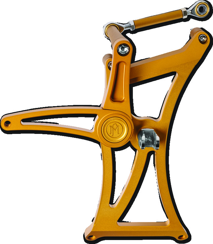 Picture of Performance Machine PFM Foot Controls Footpegs - 0035-1175M-SMG