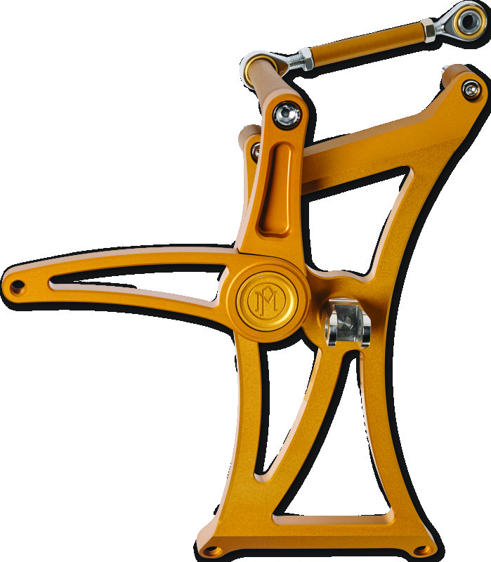 Picture of Performance Machine PFM Foot Controls Footpegs - 0035-1180M-SMG