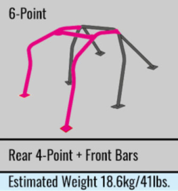 Picture of Cusco CUS D1 Chromoly Roll Cages - 329 261 B