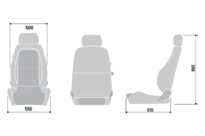 Picture of SPARCO SPA Seat GT Race Seats - 009012NRBI
