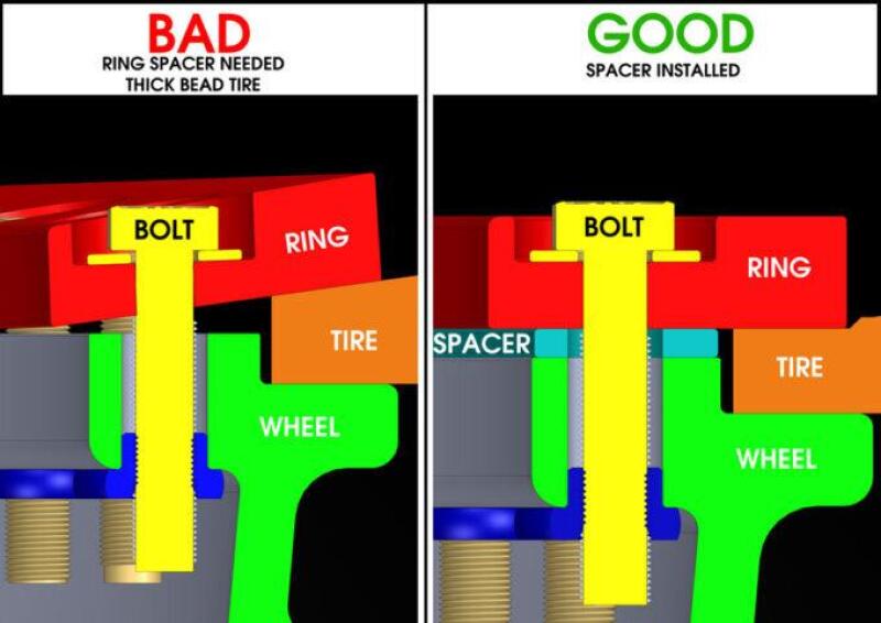 Picture of Raceline RCL Beadlock Spacers Wheel Accessories - RBL20-SPACER