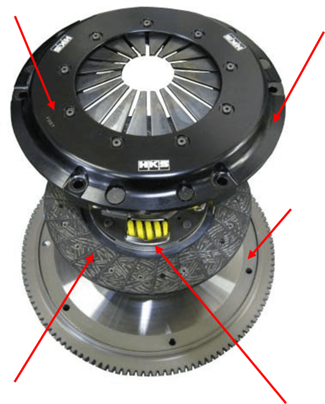 Picture of HKS LA Clutch-Single Clutch Kits - 26010-AT002