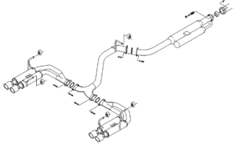 Picture of HKS Exhaust-Legamax Catback - 31021-AF026