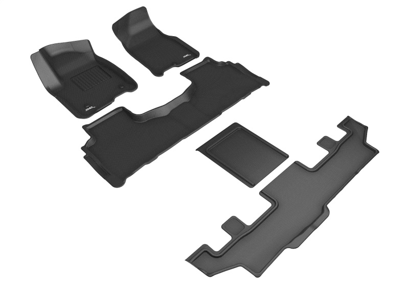 Picture of 3D MAXpider ACE Kagu-Combo-Black Floor Mats - L1GM02901509