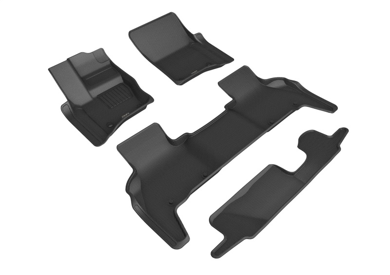 Picture of 3D MAXpider ACE Kagu-Combo-Black Floor Mats - L1LR02901509