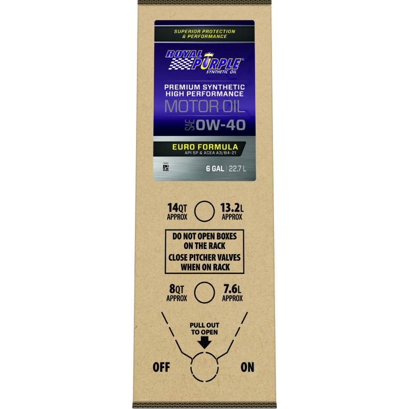 Picture of Royal Purple RLP Motor Oil-Euro Formula - 60040