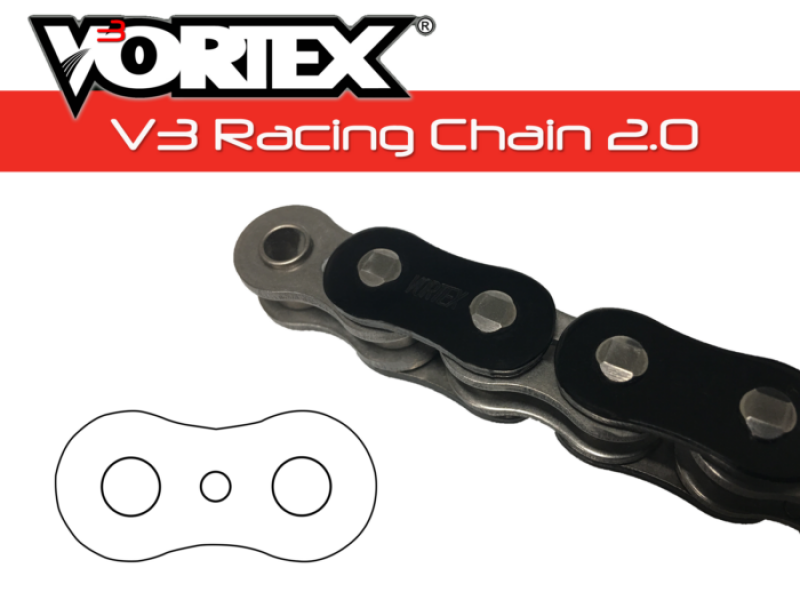 Picture of Vortex Racing VTX Chains - 525RX3-114