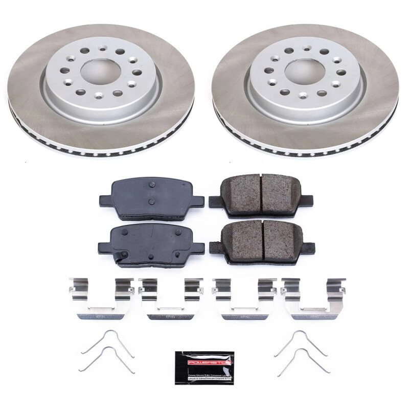 Picture of PowerStop PSB Semi-Coated Rotor Kits Brake Kits - SC7411