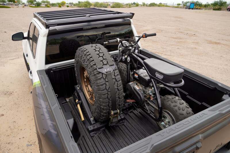Picture of DV8 Offroad DVE Tire Carriers Chase Racks - UNBM-01