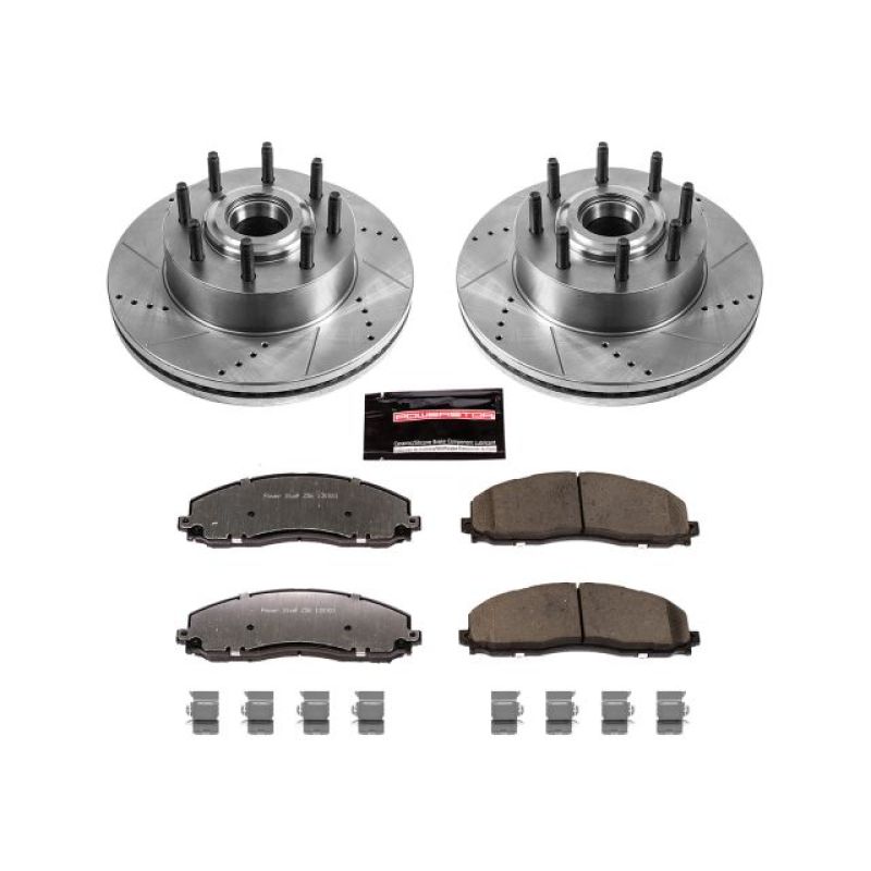 Picture of PowerStop PSB Evolution Drill/Slot Rotor Brake Rotors - K6821-36