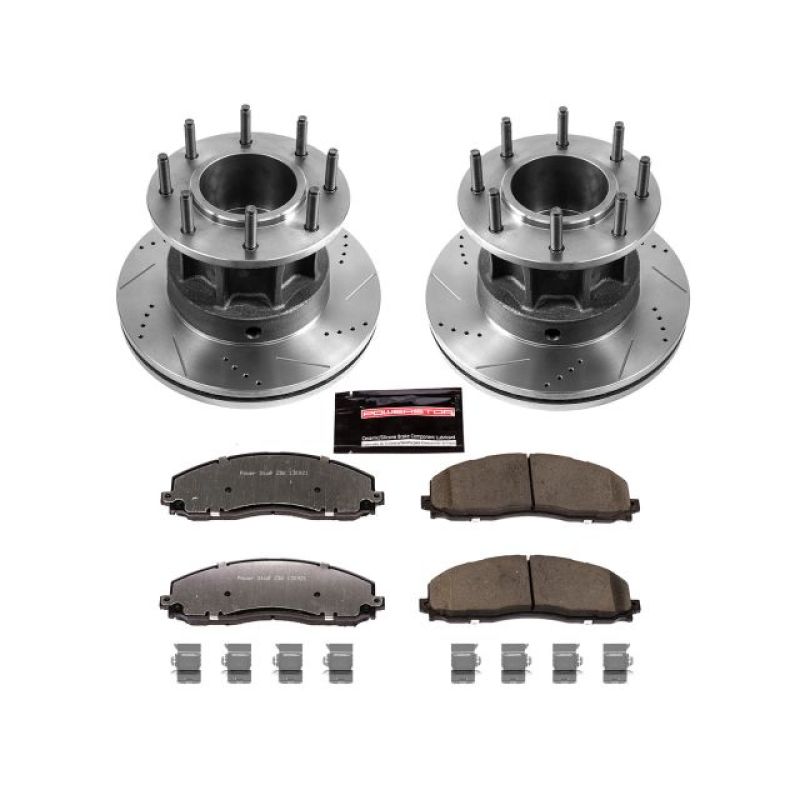 Picture of PowerStop PSB Evolution Drill/Slot Rotor Brake Rotors - K6823-36