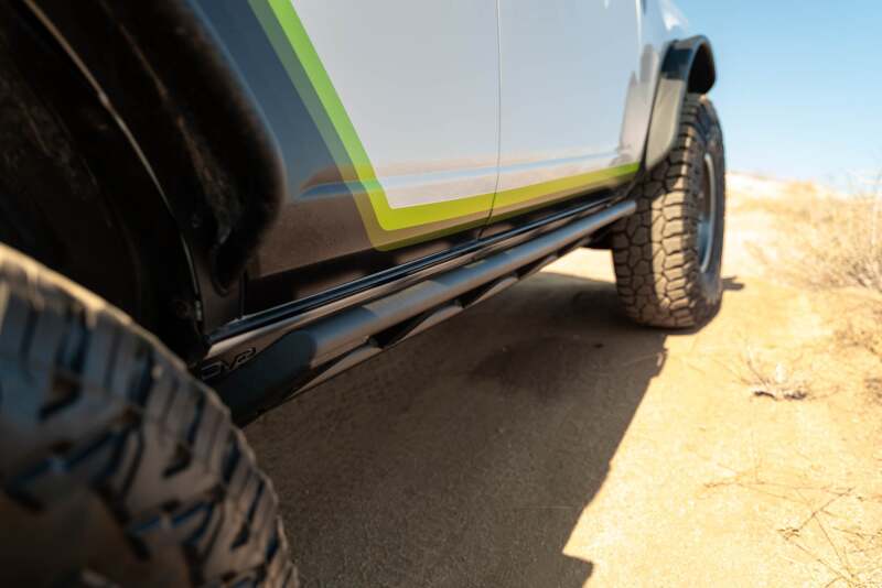 Picture of DV8 Offroad DVE Rock Sliders Body Armor & Rock Rails - SRBR-07