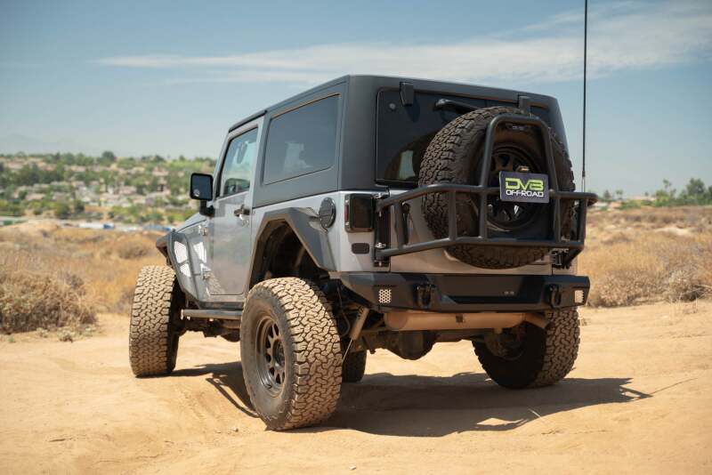Picture of DV8 Offroad DVE Tire Carriers Chase Racks - TCJK-14