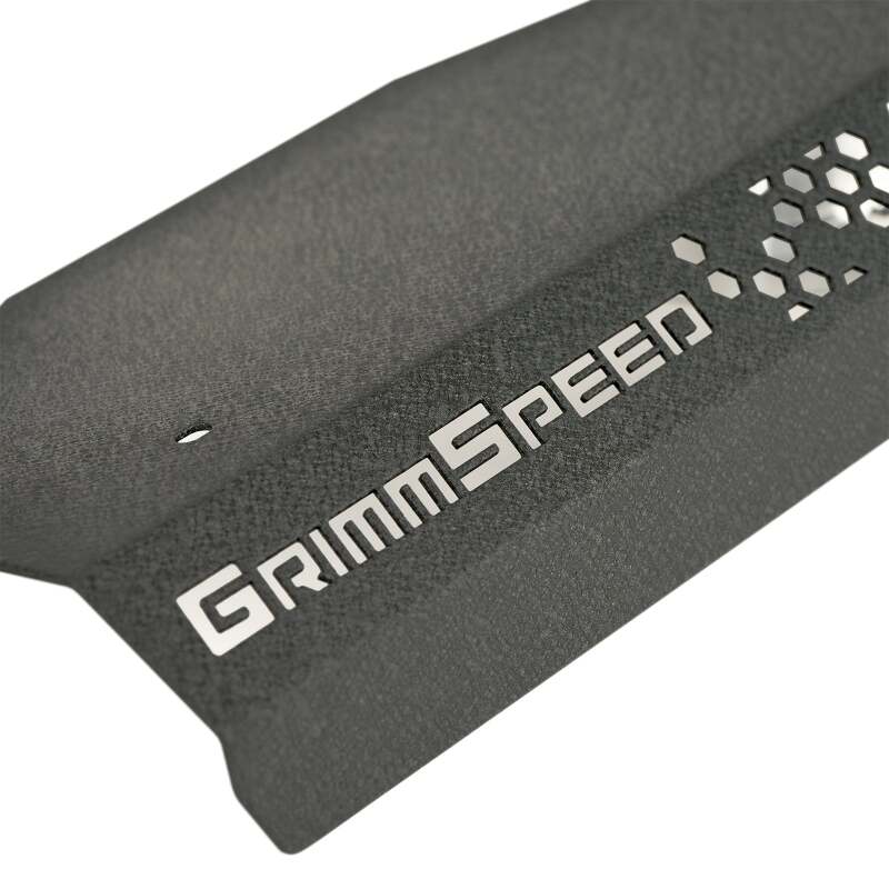 Picture of GrimmSpeed GRM Pulley Cover Engine Covers - GRM113086BLK