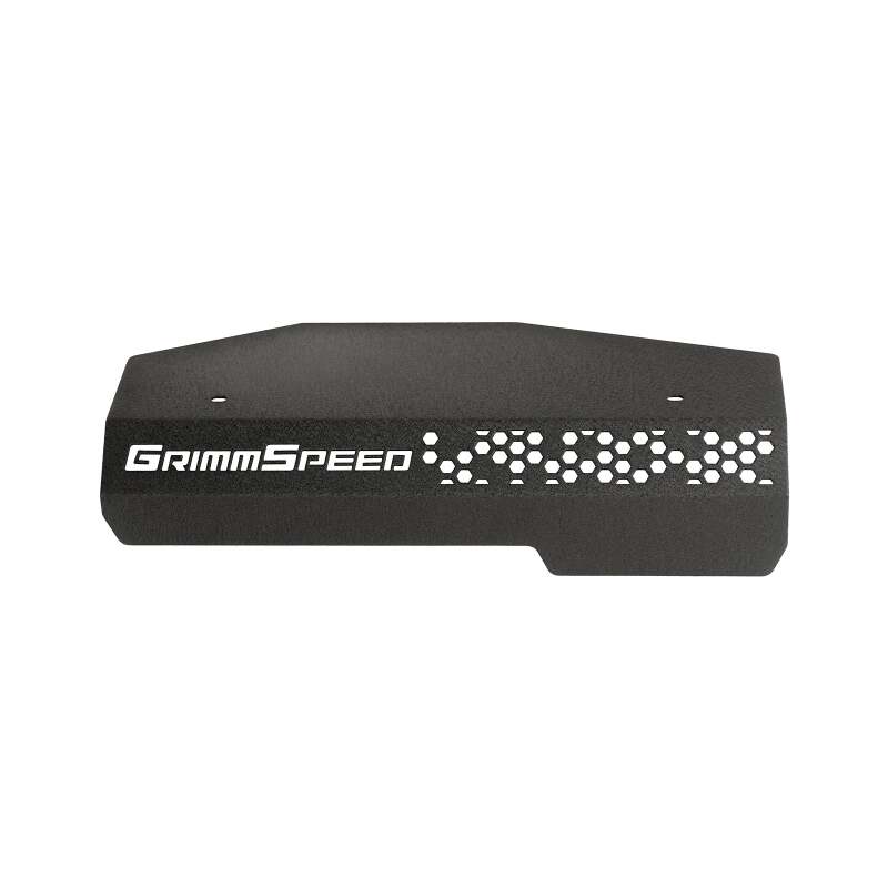 Picture of GrimmSpeed GRM Pulley Cover Engine Covers - GRM113086BLK