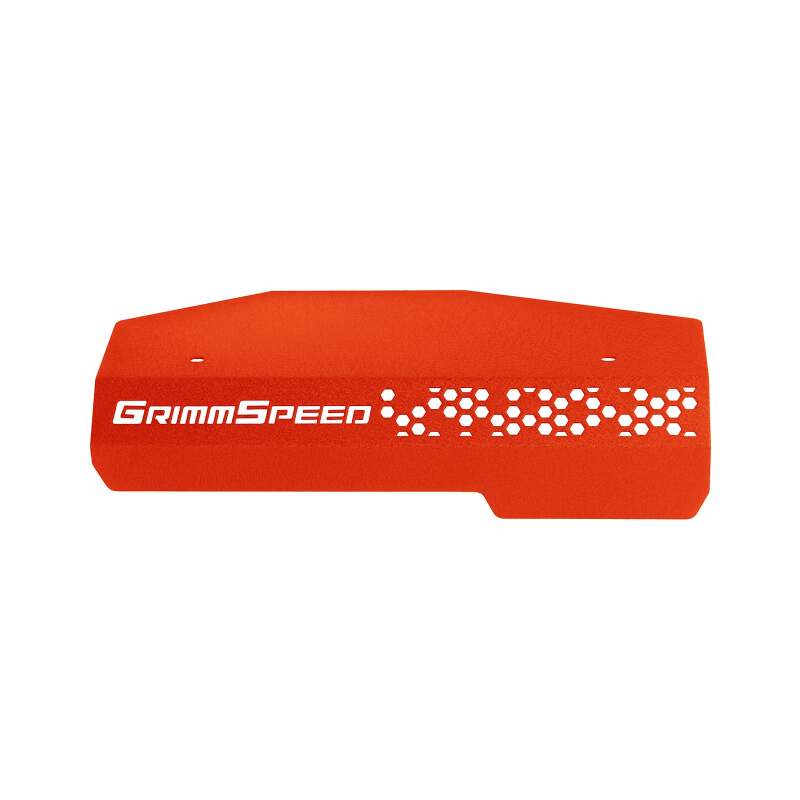 Picture of GrimmSpeed GRM Pulley Cover Engine Covers - GRM113086RED