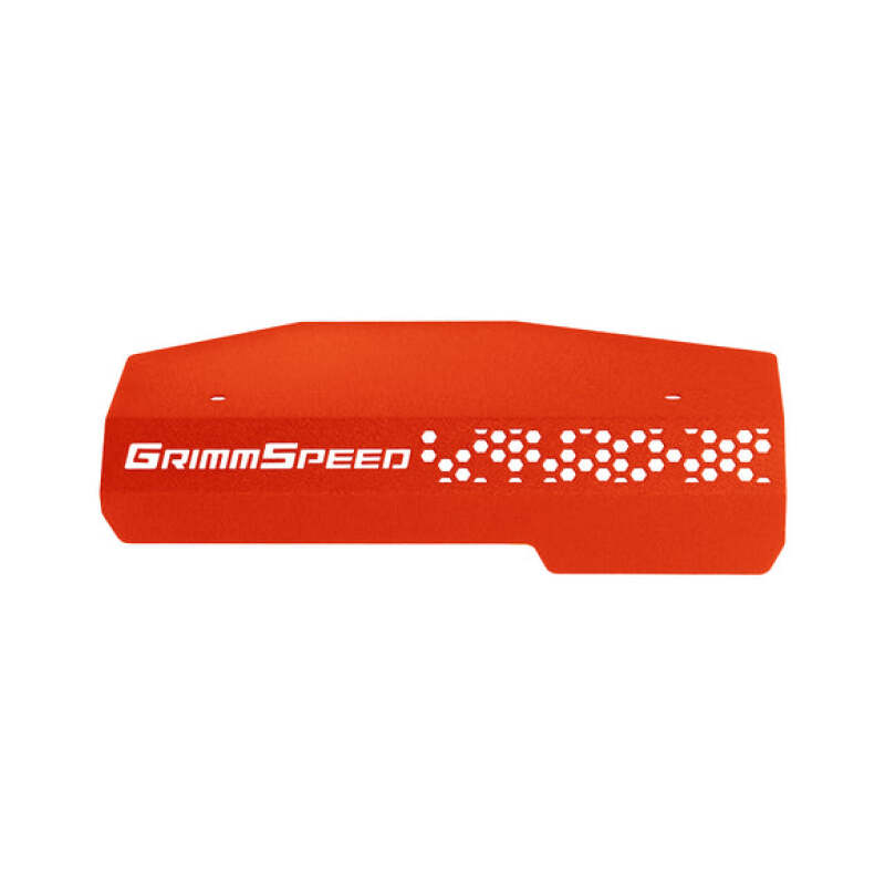 Picture of GrimmSpeed GRM Pulley Cover Engine Covers - GRM113086RED