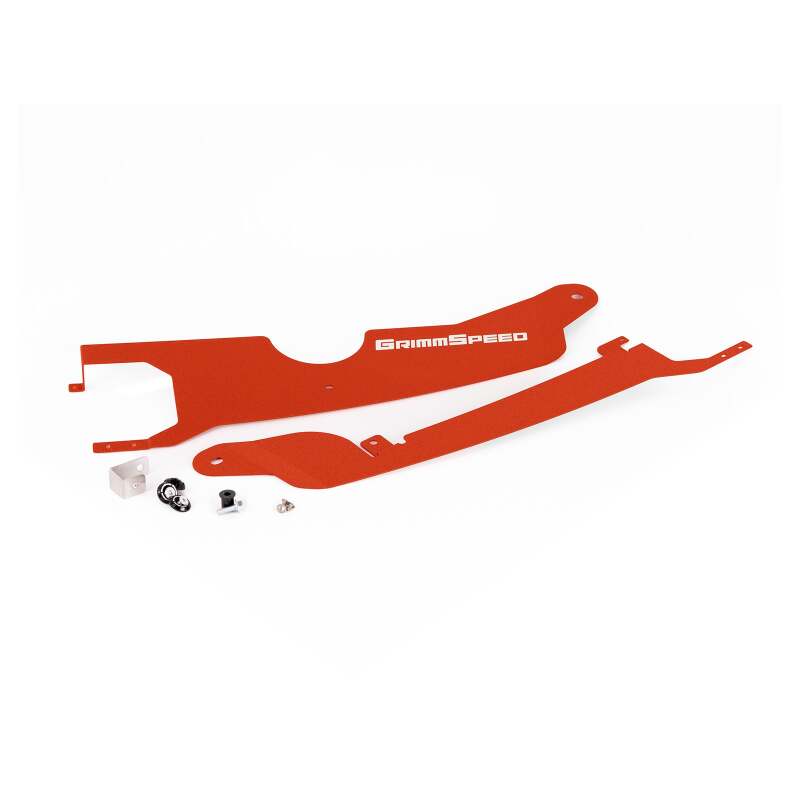 Picture of GrimmSpeed GRM Radiator Shrouds - GRM113090RED