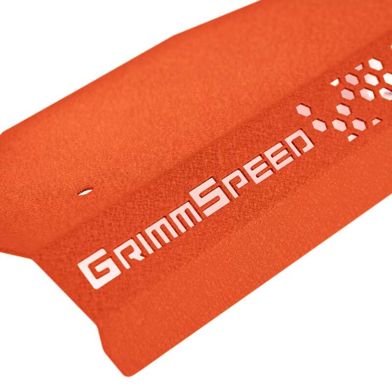 Picture of GrimmSpeed GRM Pulley Cover Engine Covers - GRM113086RED