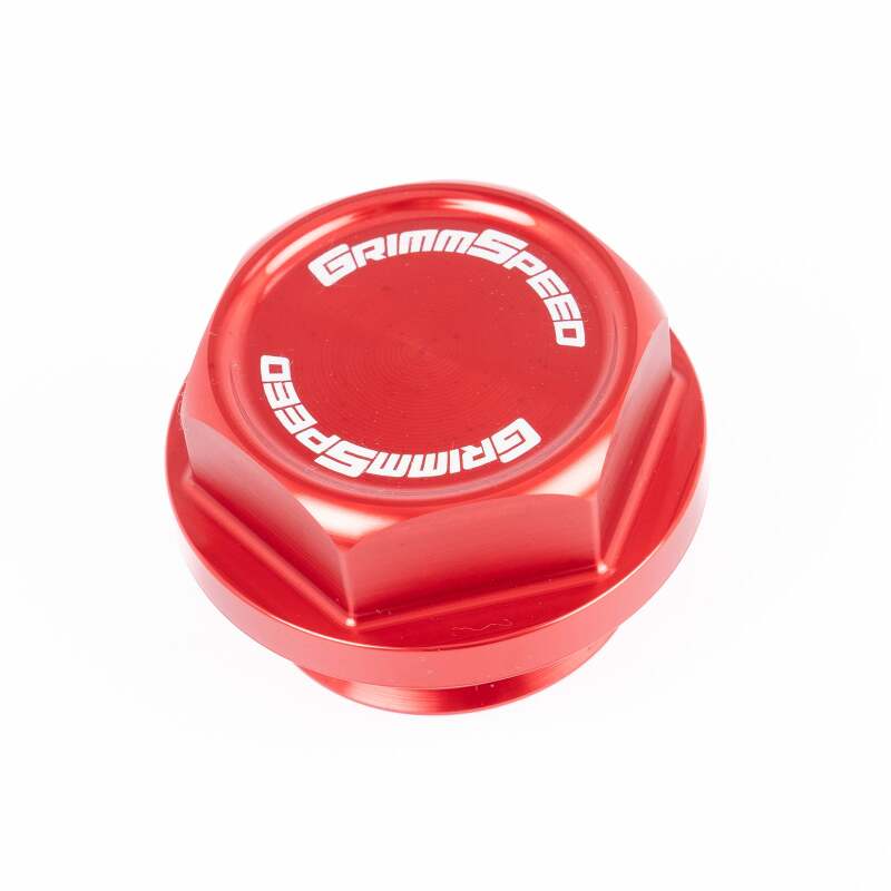 Picture of GrimmSpeed GRM Oil Caps - GRM120014RED