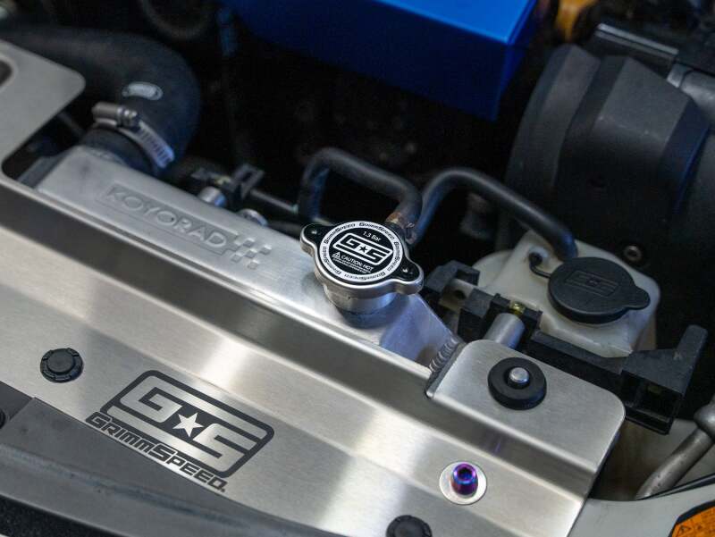 Picture of GrimmSpeed GRM Reservior Caps Reservoirs - GRM1.1013.1.BLK