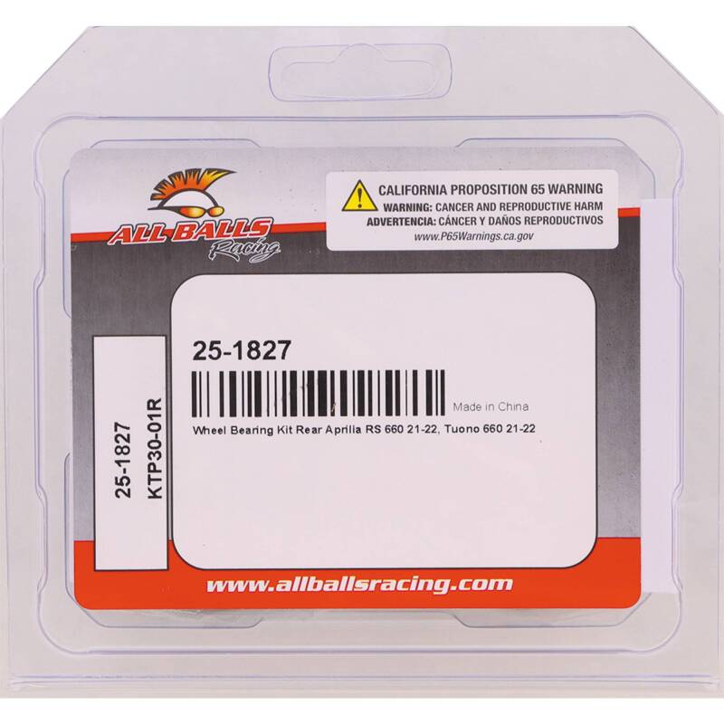 Picture of All Balls Racing ABR Wheel Bearing Kits - 25-1827