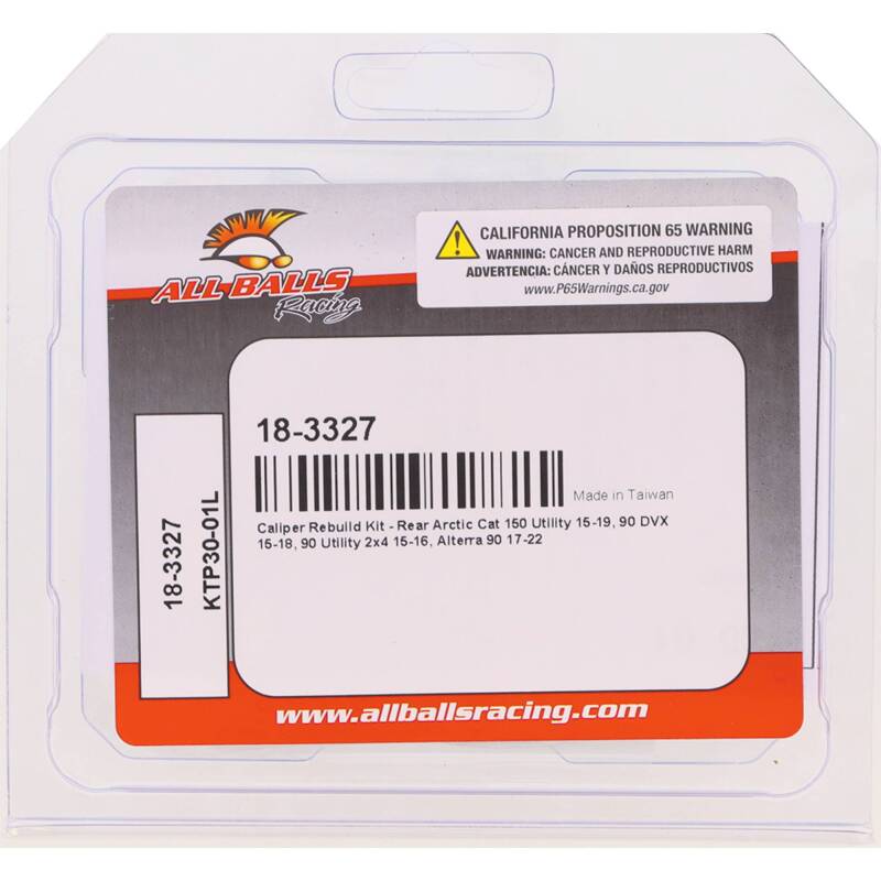 Picture of All Balls Racing ABR Caliper Rebuild Kits Brake Caliper Rebuild Kits - 18-3327