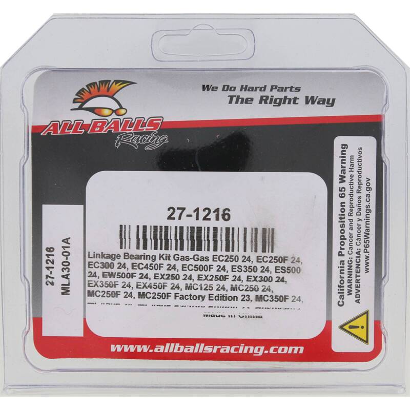 Picture of All Balls Racing ABR Linkage Bearing Kits Bushings - 27-1216
