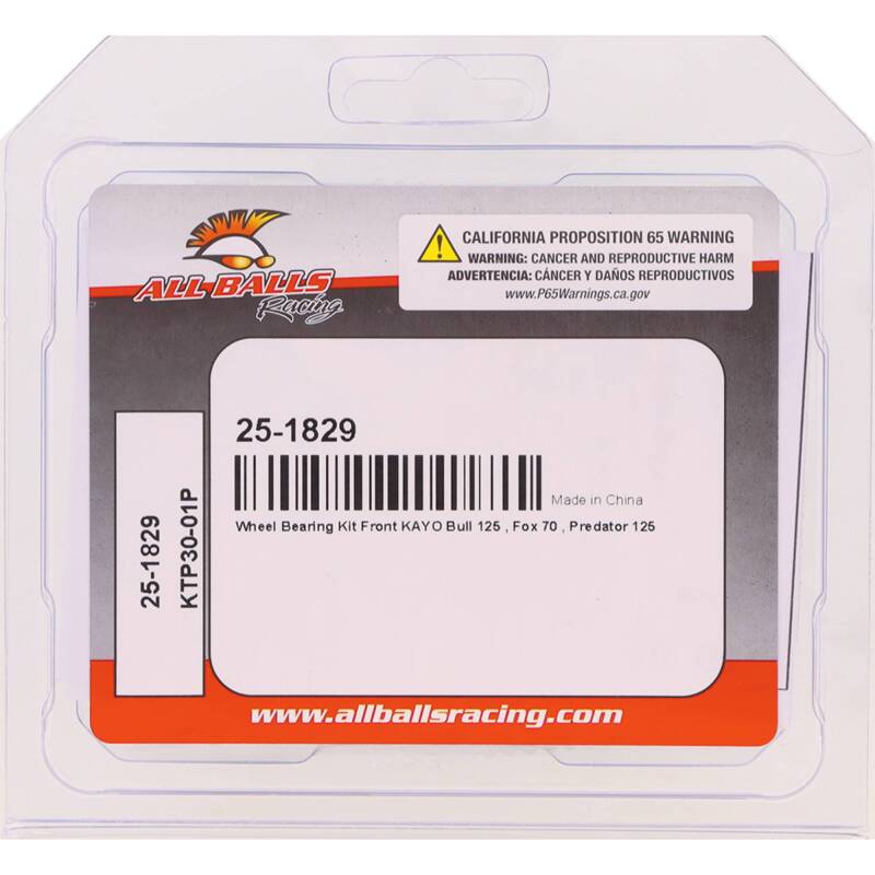 Picture of All Balls Racing ABR Wheel Bearing Kits - 25-1829