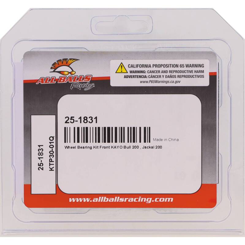 Picture of All Balls Racing ABR Wheel Bearing Kits - 25-1831
