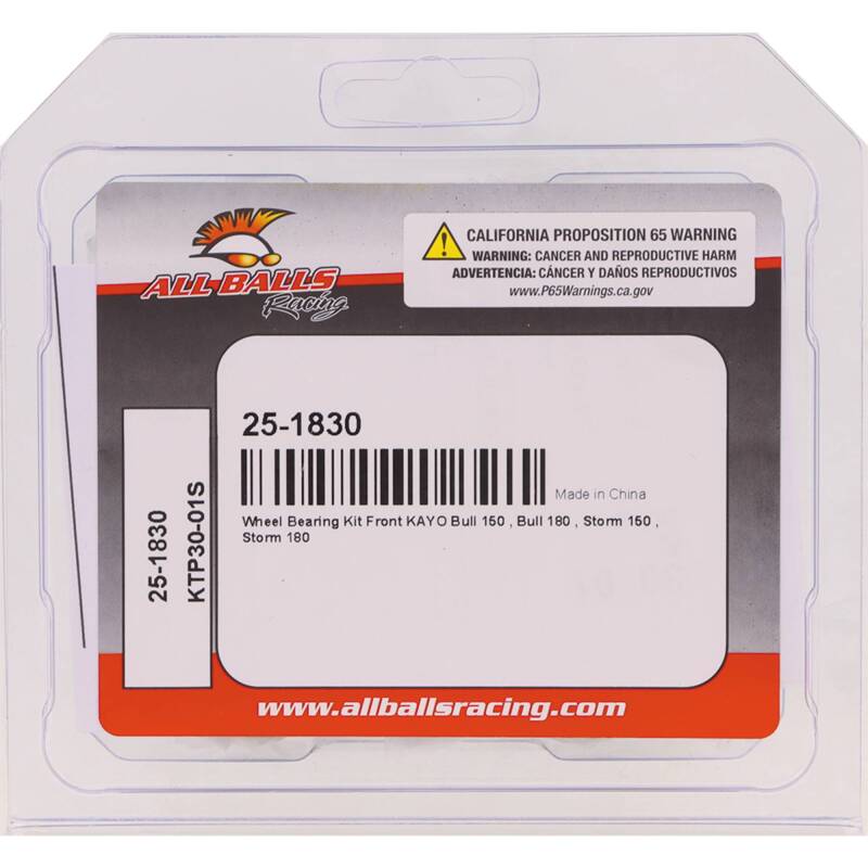 Picture of All Balls Racing ABR Wheel Bearing Kits - 25-1830