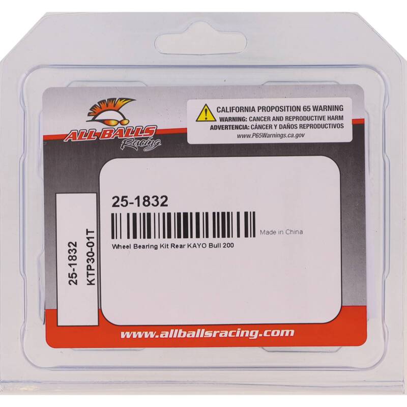 Picture of All Balls Racing ABR Wheel Bearing Kits - 25-1832