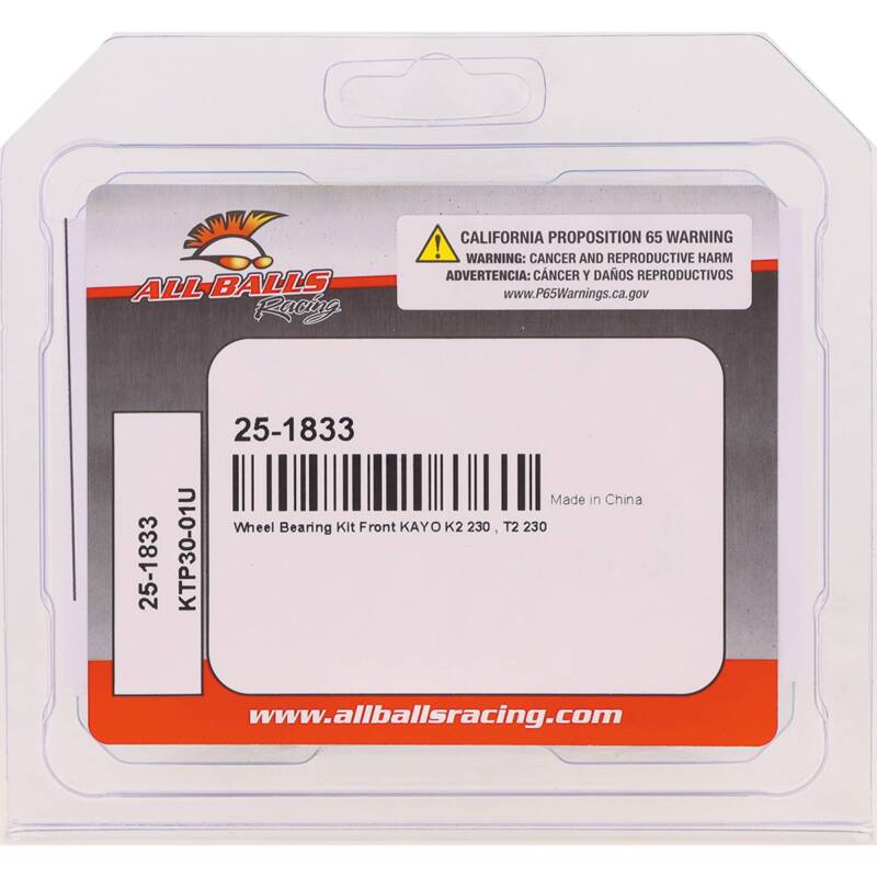 Picture of All Balls Racing ABR Wheel Bearing Kits - 25-1833