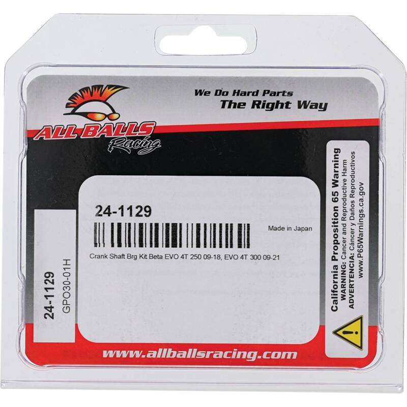 Picture of All Balls Racing ABR Crank Bearing Kits - 24-1129