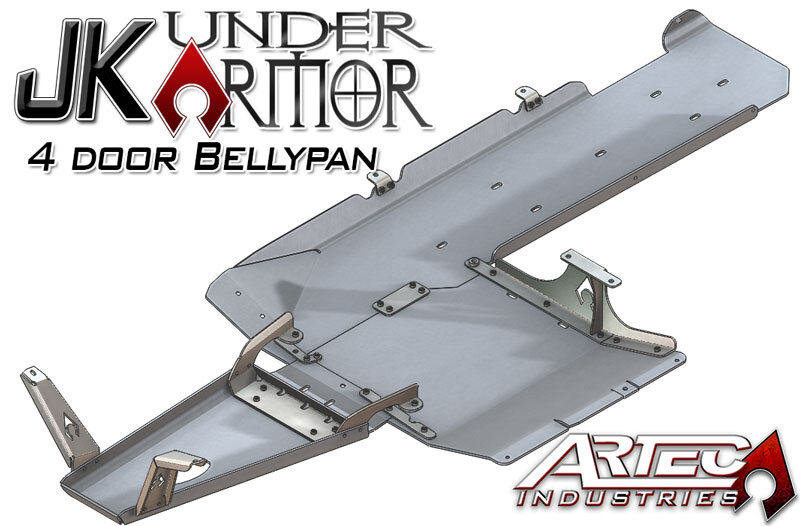 Picture of Artec Industries ART Belly Pan Skid Plates - JK1011