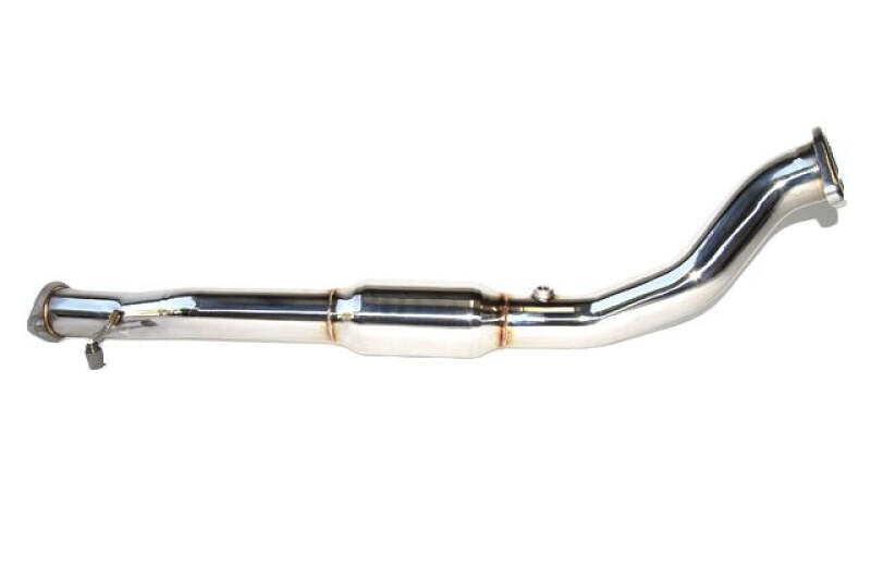 Picture of Invidia 08-15 Mitsubishi Evolution X High Flow Cat Downpipe & Test Pipe (One Piece)