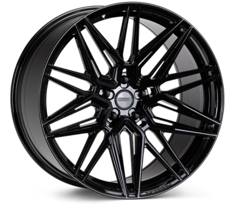 Picture of Vossen HF7 - 23x12 - ET43 - 5x120 - 66.56 - SUPER DEEP - GB - Gloss Black Wheel